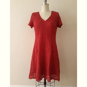 Apt 9 red dress NWOT